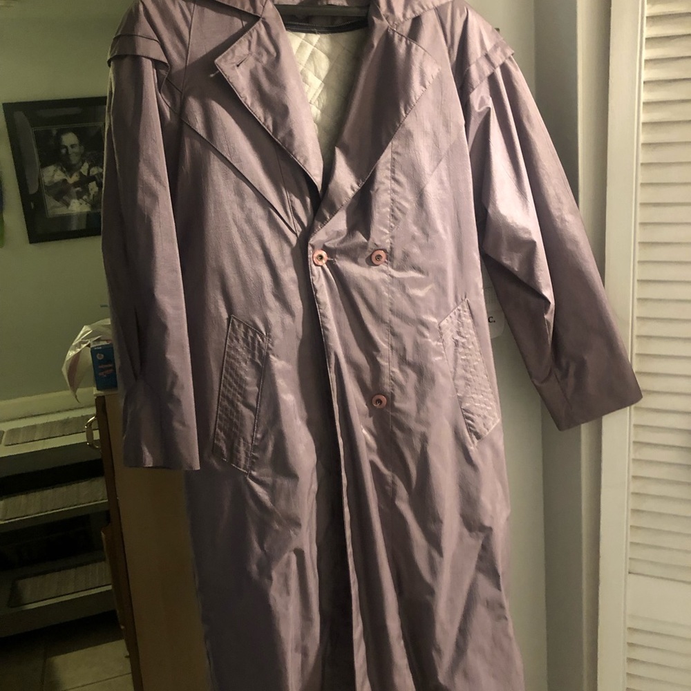 Womens rain coat